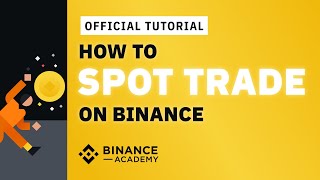 How to Buy amp Sell Crypto on Binance  Binance Official Guide [upl. by Lennod]