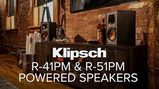 Klipsch R41PM amp R51PM Powered Speaker Review [upl. by Sair]