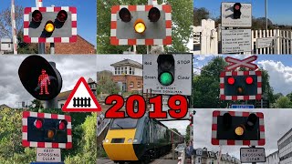 UK Level Crossings 2019 [upl. by Elawalo145]