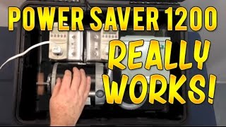 Power Saver 1200 Demo that really works to save you money [upl. by Nodnas356]