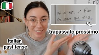 How to use Italian past tense TRAPASSATO PROSSIMO in a sentence with Passato Prossimo and Imperfetto [upl. by Oibaf]