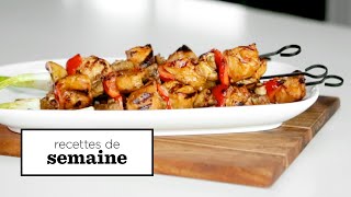 Brochettes de poulet sauce hoisin [upl. by Manley]