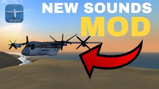 NEW SOUNDS MOD 😱  Turboprop Flight Simulator [upl. by Ara]