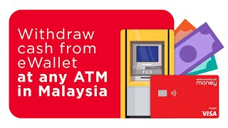 Withdraw cash from eWallet at any ATM in Malaysia [upl. by Atiuqat]