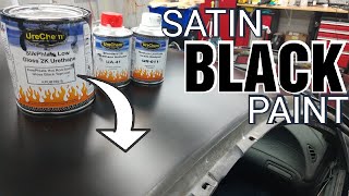 Slickest SATIN BLACK paint for accent panels  RAD20 [upl. by Mariejeanne556]