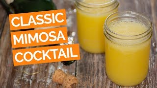 Classic Mimosa Cocktail Recipe [upl. by Pammi]