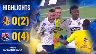 TOLIMA VS INDEPENDIENTE MEDELLÍN  HIGHLIGHTS  CONMEBOL SUDAMERICANA 2024 [upl. by Doowron]