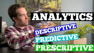 Descriptive vs Predictive vs Prescriptive Analytics [upl. by Yup892]