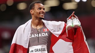 Andre De Grasse wins gold in 200m sprint [upl. by Lorn811]