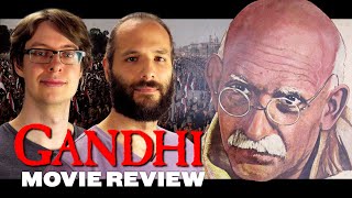 Gandhi 1982  Movie Review  Ben Kingsley [upl. by Tirrag367]