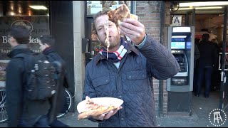 Barstool Pizza Review  The Original Joes Pizza Greenwich Village [upl. by Acnaiv774]