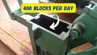 The Manual Interlocking Soil Block Machine How it Works Price and Use Cases [upl. by Kcirddet457]