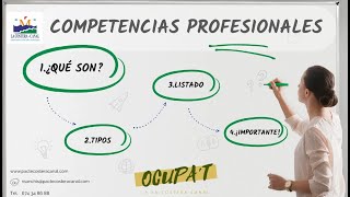 Competencias profesionales [upl. by Petronille]