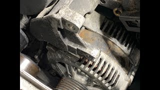 Alternator Replacement on a Citroen Xsara [upl. by Vite]