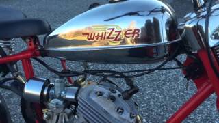 1949 Whizzer Sportsman Motorbike Motorcycle [upl. by Mayworm]