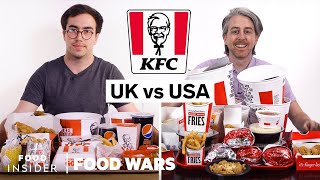 US vs UK KFC  Food Wars [upl. by Naomi]