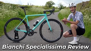 Bianchi Specialissima 2021 review  big performance with a big price [upl. by Asela]