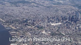 Landing in Philadelphia PHL  June 2018 [upl. by Nosrac]