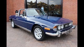 1974 Triumph Stag 30 V8 4Speed Manual [upl. by Nosrettap]