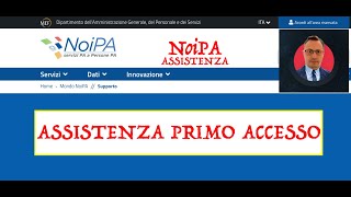 PRIMO ACCESSO  NoiPA  Richiesta Assistenza [upl. by Queston235]