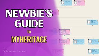 A Newbies Guide to the MyHeritage Website  Genealogy Research [upl. by Malin]