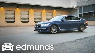 2017 BMW Alpina B7 Review  Edmunds [upl. by Adnilab537]