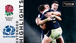 England v Scotland  EXTENDED Highlights  Historic Scotland Victory  Guinness Six Nations 2021 [upl. by Lotti]