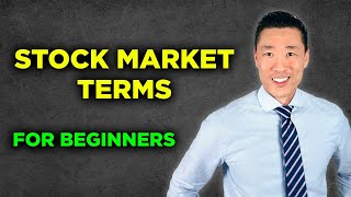 Stock Market Terminology Explained For Beginners [upl. by Oisorbma]