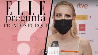 ELLE pregunta en la alfombra roja de los Premios Forqué  Elle España [upl. by Amato]