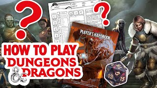 HOW TO PLAY DUNGEONS amp DRAGONS  A beginners guide to DampD [upl. by Riess]