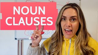 Noun Clauses and How To Use Them [upl. by Alilak18]