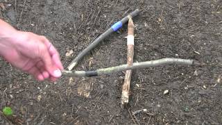 How to Make a Figure Four Deadfall Trap [upl. by Judson]