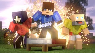 Bed Wars FULL ANIMATION Minecraft Animation Hypixel [upl. by Ianej964]