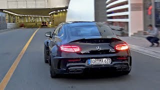 BEST OF MERCEDESAMG SOUNDS C63 CLS63 E63 BRABUS G800 [upl. by Brit]