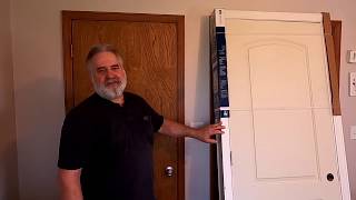 How to Install an Interior Door  Show Me Construction [upl. by Eidnalem]