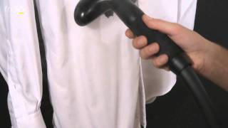 How To Steam A Shirt  Fridja Professional Garment Steamers School [upl. by Anaer]