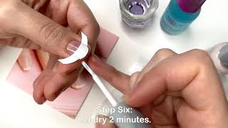 How To AtHome DIY French Manicure [upl. by Airdnek]