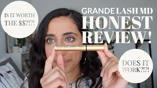 GrandeLASH MD Lash Serum HONEST Review [upl. by Relyk529]