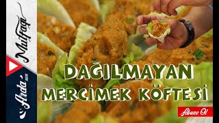 Vazgeçilmeyen Mercimek Köftesi  Dağılmayan Mercimek Köftesi Tarifi  Ardanın Mutfağı [upl. by Lenna]