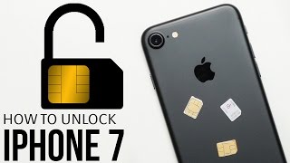 How To Unlock iPhone 7 Plus  SIM Unlock [upl. by Anilemrac]