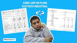 Conoce cómo leer e interpretar un PLANO ELÉCTRICO INDUSTRIAL [upl. by Iams577]