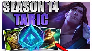 SEASON 14 TARIC SUPPORT GAMEPLAY GUIDE [upl. by Benildis479]