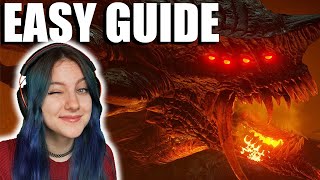 Demons Souls Dragon God EASY GUIDE [upl. by Willabella177]