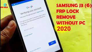 Samsung J3 6 J320F FRP Lock Remove 2019 Without PC [upl. by Roxanna]