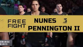 Nunes vs Pennington 2  FULL FIGHT  UFC 298 [upl. by Marlee894]