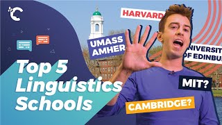 Top 5 Linguistics Schools in the World [upl. by Irep]