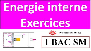 Exercice Énergie interne 1Bac SM [upl. by Ibur]