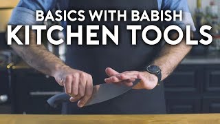 Essential Kitchen Tools  Basics with Babish [upl. by Nilla427]