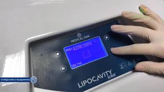 Lipocavity Wave Medical San  Vídeo Treinamento [upl. by Arikahc]