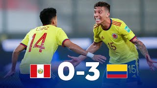 Eliminatorias Sudamericanas  Perú vs Colombia  Fecha 7 [upl. by Ailec]